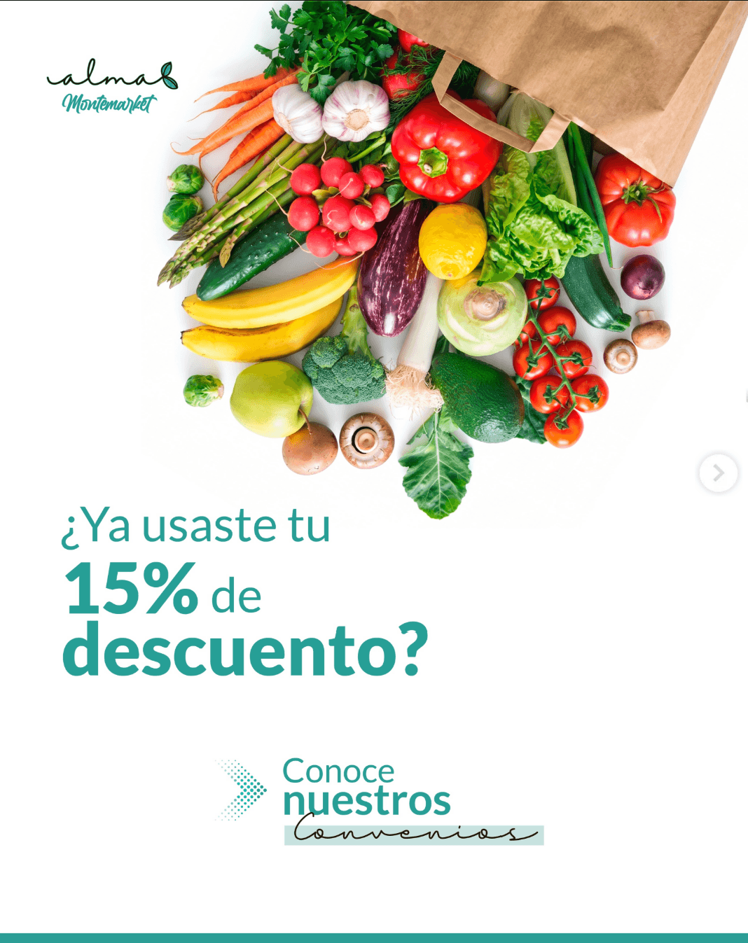 ¿Ya usaste tu 15% de descuento? Conoce nuestros convenios.